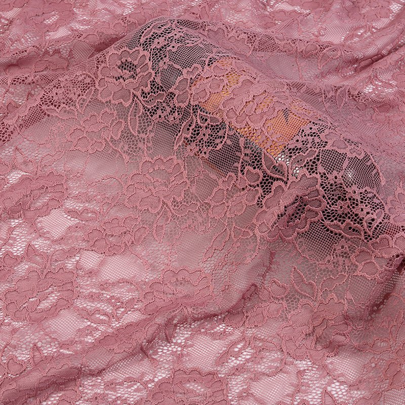 Lace Fabric Nylon Warp Knit for Women's Wear Wholesale Supplier 12